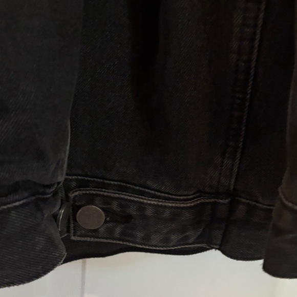 ASOS Black Jean Jacket - Picture 7 of 9